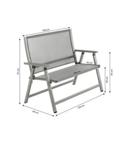 Dehner Klappbank Chicago, 2-Sitzer 18 Dehner Klappbank Chicago, 2-Sitzer -Gartenbedarfsgeschäft 6701783 WE BG 001 KLAPPBANKCHICAGO