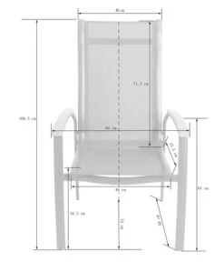 Dehner Stapelstuhl Chicago Wood -Gartenbedarfsgeschäft 6701866 WE FS 002 StapelstuhlChciagoWoodSkizze
