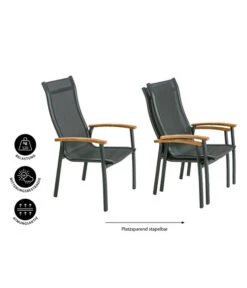 Dehner Stapelstuhl Chicago Wood -Gartenbedarfsgeschäft 6701866 WE IG 001 STAPELSTUHLCHICAGOWOOD