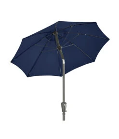 Dehner Sonnenschirm Vido, Rund, Ca. Ø150 Cm 12 Dehner Sonnenschirm Vido, Rund, Ca. Ø150 Cm -Gartenbedarfsgeschäft 6702997 WE FS 003 SchirmVidoDunkelgrauNeu