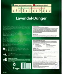 Ausgewählte Produkte -Gartenbedarfsgeschäft 6704704 WE DE 001 Lavendelduenger1kgMQ