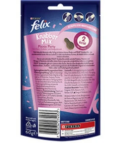 PURINA Felix® Katzensnack KnabberMix Picnic Party -Gartenbedarfsgeschäft 6705529 WE DE 001 FelixSnackKnabberMixPicnicParty 8x60g