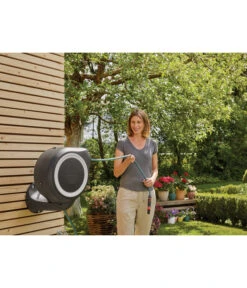 GARDENA Wand-Schlauchbox RollUp 16 GARDENA Wand-Schlauchbox RollUp -Gartenbedarfsgeschäft 6725949 WE MO 003 GardenaWandschlauchbox