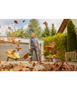 GARDENA Akku-Bläser PowerJet 18V P4A Set -Gartenbedarfsgeschäft 6726350 WE MO 018 GARDENAAkkuBlaeserPowerJet18VP4ASet 1