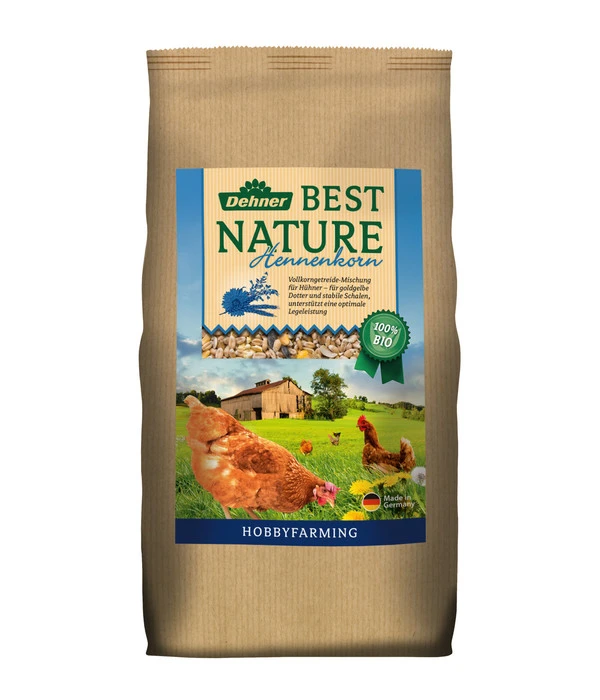 Dehner Best Nature Hühnerfutter Bio Hennenkorn 3 Dehner Best Nature Hühnerfutter Bio Hennenkorn