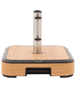 Doppler Schirmständer AluWood Trolley, 50 Kg -Gartenbedarfsgeschäft 6738017 WE FS 003 AluwoodSockel50kg