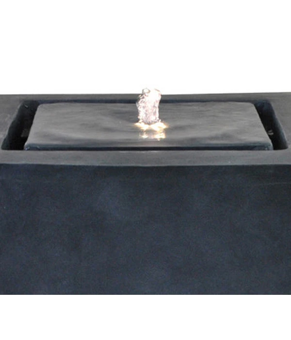 Dehner Polyresin-Gartenbrunnen Praca Mit LED-Beleuchtung, Quadratisch 4 Dehner Polyresin-Gartenbrunnen Praca Mit LED-Beleuchtung, Quadratisch – Bild 2