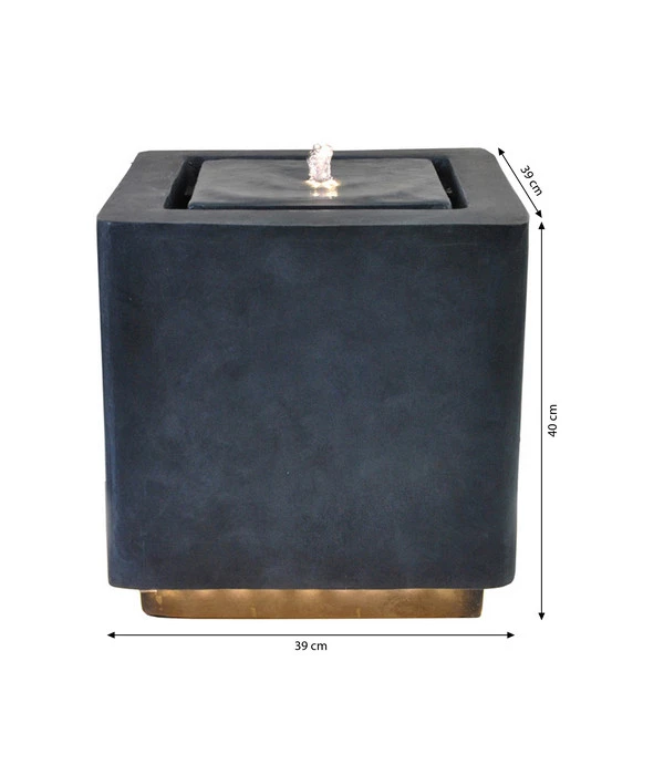 Dehner Polyresin-Gartenbrunnen Praca Mit LED-Beleuchtung, Quadratisch 7 Dehner Polyresin-Gartenbrunnen Praca Mit LED-Beleuchtung, Quadratisch – Bild 5
