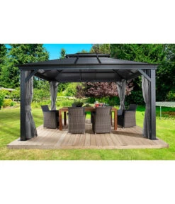 Sojag Pavillon Mykonos -Gartenbedarfsgeschäft 6752729 WE MO 001 PavillonMykonos