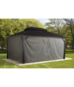 Sojag Vorhang-Set Messina -Gartenbedarfsgeschäft 6752810 WE MO 002 VorhangSetMessina