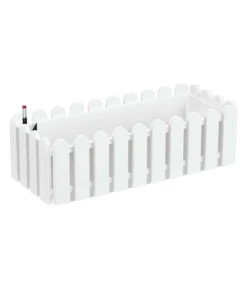 Poetic Landhaus Kunststoff-Kasten Aqua Comfort -Gartenbedarfsgeschäft 6777387 WE FS 001 LandhausBlumenkastenAquaComfortWeiss