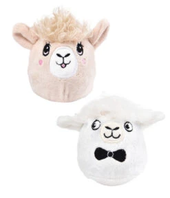 Dehner Premium Lovely Katzenspielzeug Set Tumbler Lamm & Schaf