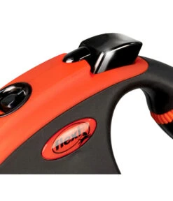 Flexi® Hundeleine Gurt-Leine XTREME, Medium, Schwarz/orange, 5 M -Gartenbedarfsgeschäft 6857833 WE DE 002 flexiHZbhFlexiGurtleineXtreme5morangeM