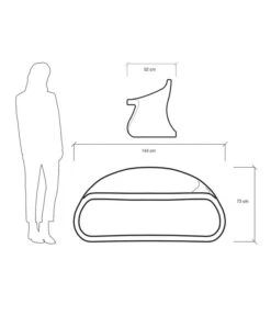 Farmet Kunststoff-Gartensofa For Two -Gartenbedarfsgeschäft 6884258 WE DE 001 Sofafortwoelfenbein