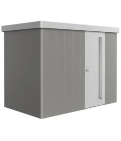 Biohort Gerätehaus Neo 1C, Quarzgrau/silber