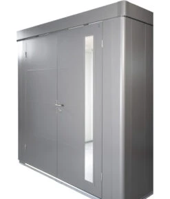 Biohort Gerätehaus Neo 4B, Dunkelgrau/silber -Gartenbedarfsgeschäft 6885255 WE DE 005 BiohortGeraetehausNeo 2