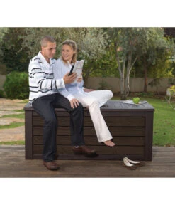 Keter Auflagenbox Westwood, 570 Liter, Ca. B155/H64,4/T72,4 Cm -Gartenbedarfsgeschäft 6894869 WE MO 003 KeterAufbewahrungsbox