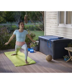 Keter Aufbewahrungsbox Borneo, 416 Liter, Ca. B130/H63/T70 Cm -Gartenbedarfsgeschäft 6894935 WE MO 002 KeterAufbewahrungsbox