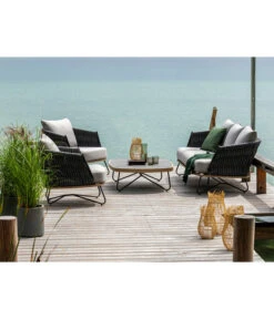 Dehner Gartenlounge Monte Carlo, 4-teilig -Gartenbedarfsgeschäft 6895346 WE MO 002 LoungeMonteCarloNEU