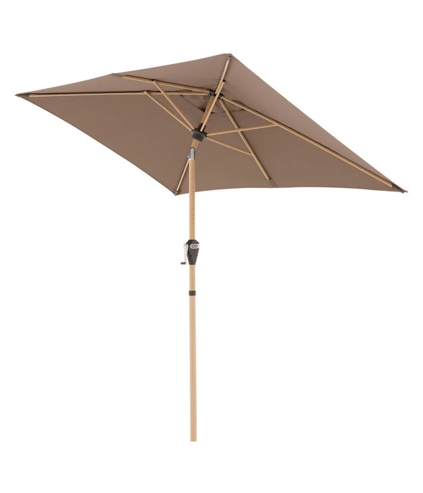 Doppler Sonnenschirm Aluwood Ultra, Rechteckig, Ca. B210/T140 Cm 5 Doppler Sonnenschirm Aluwood Ultra, Rechteckig, Ca. B210/T140 Cm – Bild 3