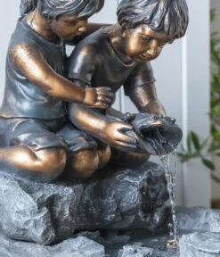 Dehner Polyresin-Gartenbrunnen Couple, Ca. H48 Cm -Gartenbedarfsgeschäft 6911093 WE DE 002 BrunnenCouple