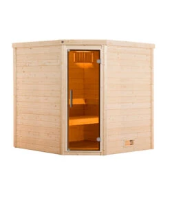 Weka Sauna Turku Mit Glastür Inkl. Ofen, Ca. B195/H205/T178 Cm