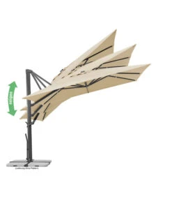 Schneider Ampelschirm Rhodos Smart, Quadratisch, Ca. B300/T300 Cm 27 Schneider Ampelschirm Rhodos Smart, Quadratisch, Ca. B300/T300 Cm -Gartenbedarfsgeschäft 6953384 6953434 WE IG 003 SchneiderAmpelschirmRhodosSmart