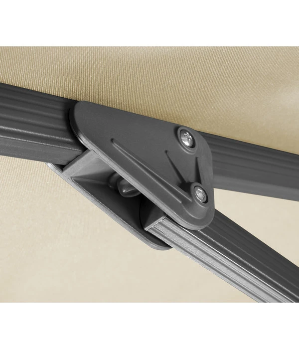 Schneider Ampelschirm Rhodos Smart, Quadratisch, Ca. B300/T300 Cm 15 Schneider Ampelschirm Rhodos Smart, Quadratisch, Ca. B300/T300 Cm – Bild 13