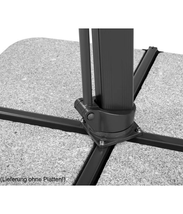 Schneider Ampelschirm Rhodos Smart, Quadratisch, Ca. B300/T300 Cm 18 Schneider Ampelschirm Rhodos Smart, Quadratisch, Ca. B300/T300 Cm – Bild 16