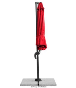Schneider Ampelschirm Rhodos Junior, Rund, Ca. Ø300 Cm -Gartenbedarfsgeschäft 6953574 WE DE 004 SchneiderAmpelschirmRhodosJunior300cmrot
