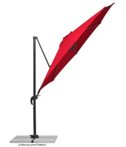 Schneider Ampelschirm Rhodos Junior, Rund, Ca. Ø300 Cm -Gartenbedarfsgeschäft 6953574 WE FS 003 SchneiderAmpelschirmRhodosJunior300cmrot