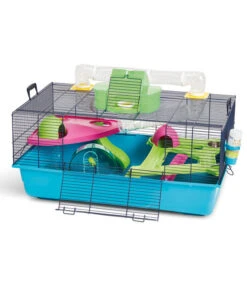 SAVIC Nagerheim Heaven Metro, Blau, Ca. B80/H50/T50 Cm -Gartenbedarfsgeschäft 6980544 WE DE 001 SavicNKHamsterHeavenMetro