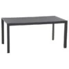 Siena Garden Gartentisch Ricon, Ca. B160/H75/T90 Cm -Gartenbedarfsgeschäft 6986533 WE FS 001 RiconTischMAnthrazitFGlasNeu