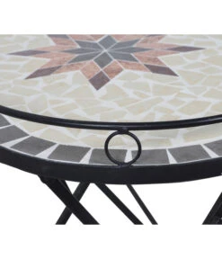 Siena Garden Mosaikserviertisch Stella, Ca. B68/H60/T41 Cm -Gartenbedarfsgeschäft 6986624 WE DE 001 StellaServiertisch68x41x60cm
