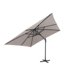 Siena Garden Ampelschirm California N+, Quadratisch, Ca. B250/T250 Cm -Gartenbedarfsgeschäft 6987945 WE FS 003 SienaGardenAmpelschirm250x250cmTaupe