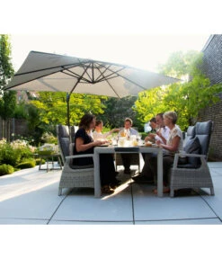 Siena Garden Ampelschirm Cirrus, Rechteckig, Ca. B400/T300 Cm -Gartenbedarfsgeschäft 6988000 WE MO 002 SienaGardenAmpelschirmCirrus400x300cm