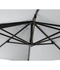 Siena Garden Ampelschirm Sunset N+, Rund, Ca. Ø350 Cm -Gartenbedarfsgeschäft 6988315 WE DE 001 SienaGardenAmpelschirmSunsetN350cmGrau