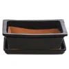 Dehner Keramik-Bonsaischale, Rechteckig, Schwarz, Ca. B25/H12 Cm -Gartenbedarfsgeschäft 8686099 PR FS 001 BonsaiKeramikEckigUnterschaleSchwarzT25DehnerExpressHerzig