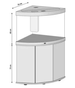 JUWEL® AQUARIUM Kombination Trigon 190 LED -Gartenbedarfsgeschäft M200005757 WE BG 001 JuwelTrigon190