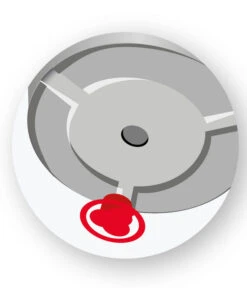 Scheurich Kunststoff-Topf C-Cone Bowl, Rund, Ca. Ø38,9/H17,5 Cm -Gartenbedarfsgeschäft WE DE 011 ScheurichBodenlochRota